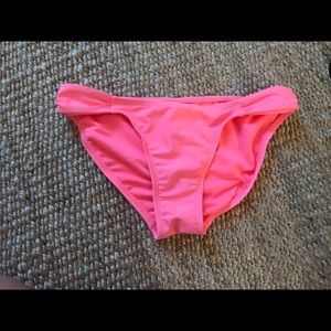 Bright Coral Bikini Bottoms